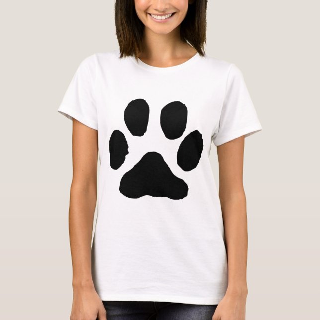 Camiseta Huella del gato (Anverso)