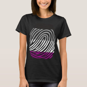 Camiseta Huella digital asexual