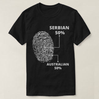 Camiseta Huella digital australiana serbia