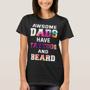 Camiseta Huella dorada Los padres alucinantes tienen tatuaj