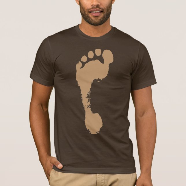Camiseta Huella en Brown (Anverso)