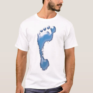 Camiseta Huella en vidrio