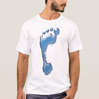 Camiseta Huella en vidrio