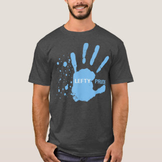 Camiseta Huella para el orgullo ligero de Lefthaned