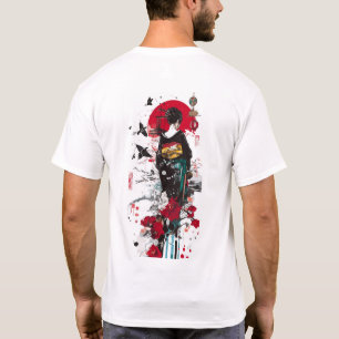 Camiseta Huella trasera CHICA KIMONO