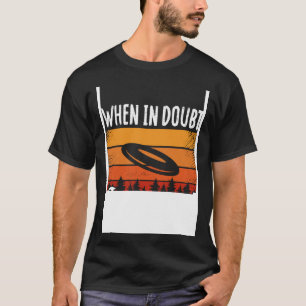 Camiseta Huella trasera cuando está en duda diseño Ultimate