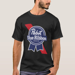Camiseta Huella trasera del estado de la misión Pabst Blue 