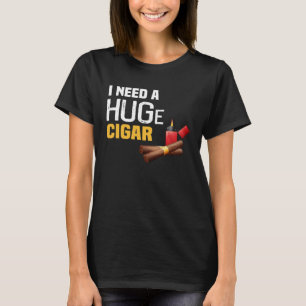 Camiseta Huella trasera necesito un cigarro enorme