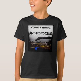 Camiseta Huellas de carbono - Antropoceno