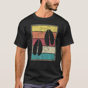 Camiseta Huellas De Roe Deer Vintage Retro Con Cad Clásica