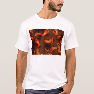Camiseta Huellas del Grunge