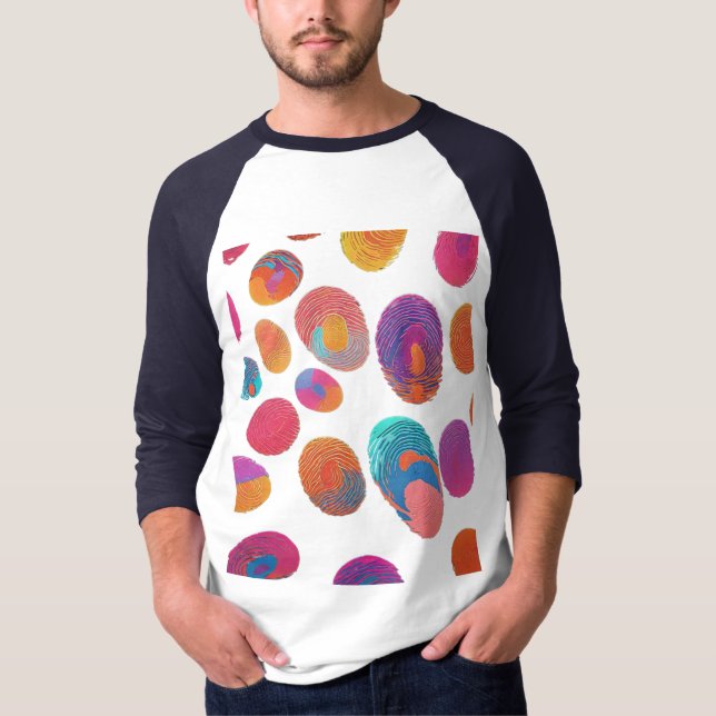 Camiseta Huellas digitales (Anverso)