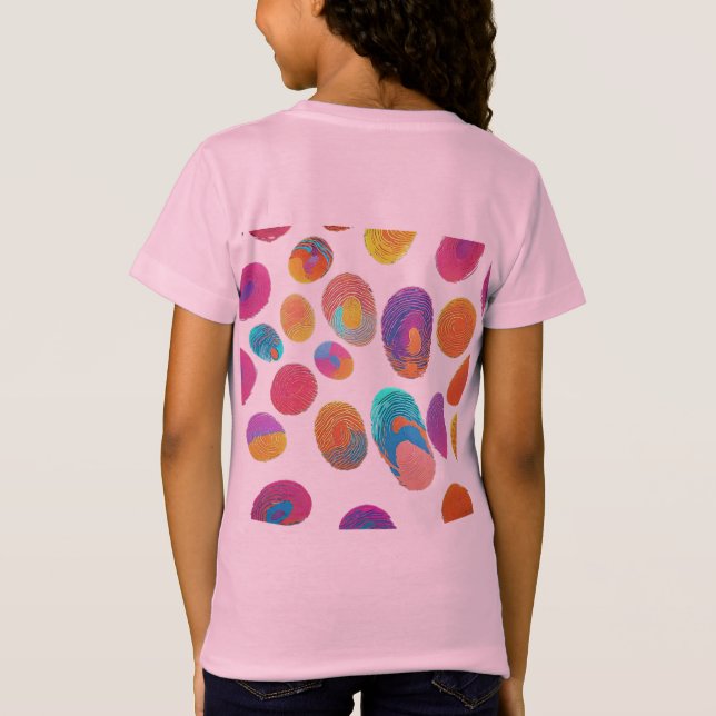 Camiseta Huellas digitales (Reverso)