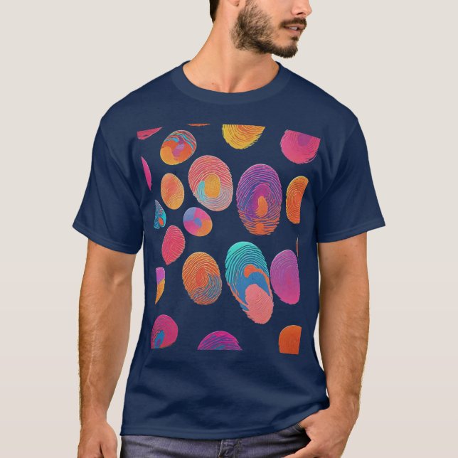 Camiseta Huellas digitales (Anverso)