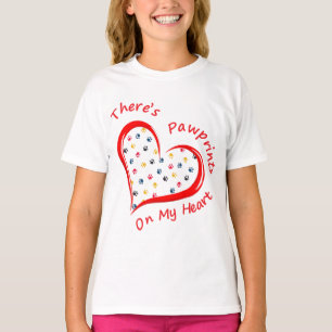 Camiseta Huellas en mi corazón