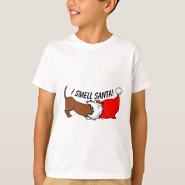 Camiseta ¡Huelo a Santa! Navidades personalizados