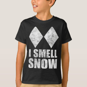 Camiseta Huelo esquí de nieve freestyle difícil diamante