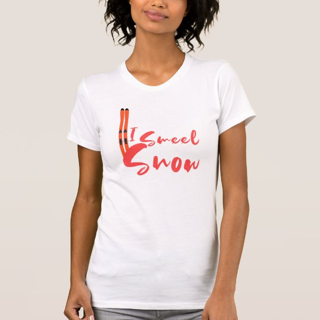 Camiseta Huelo Nieve (Anverso)
