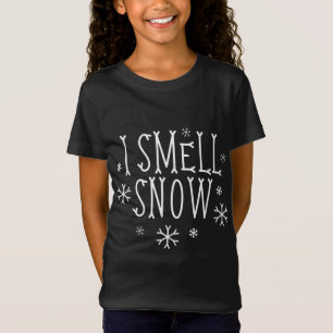Camiseta Huelo Nieve, el invierno huele a Navidades fríos y