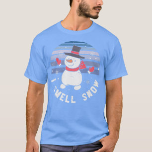 Camiseta Huelo Nieve Gilmore Chicas Gorra Rótulo Snowman G