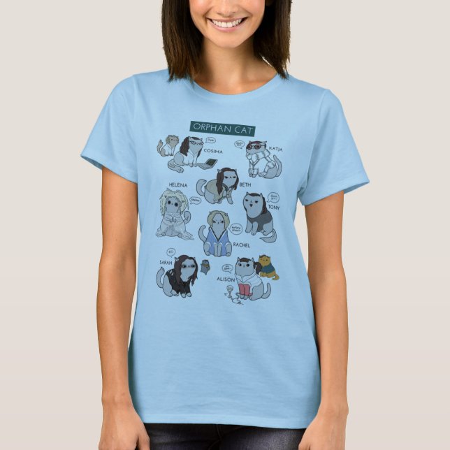 CAMISETA HUÉRFANA DEL CAT (Anverso)
