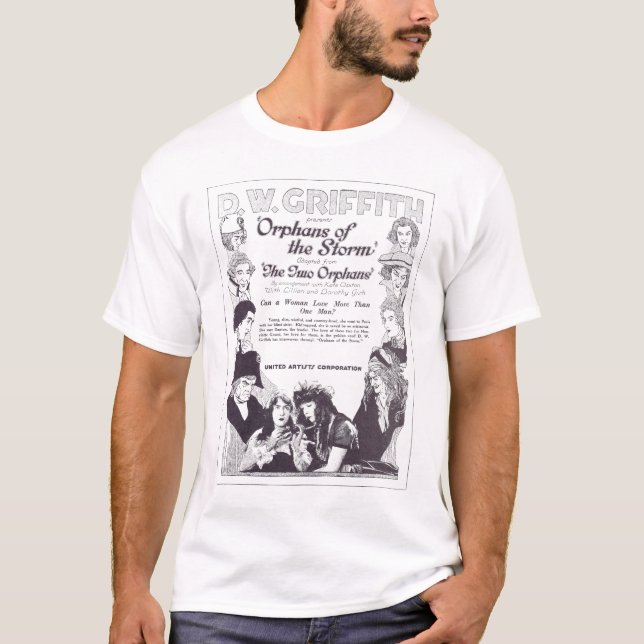 Camiseta Huérfanos de la tormenta 1921 (Anverso)