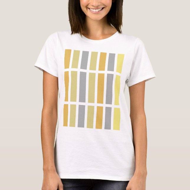 Camiseta Hues Metalizado de bronce dorados (Anverso)