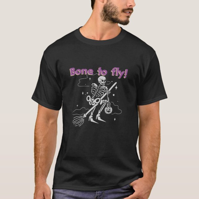 Camiseta ¡Hueso a volar! (Anverso)