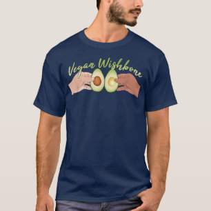 Camiseta Hueso aguacate vegan de Acción de Gracias