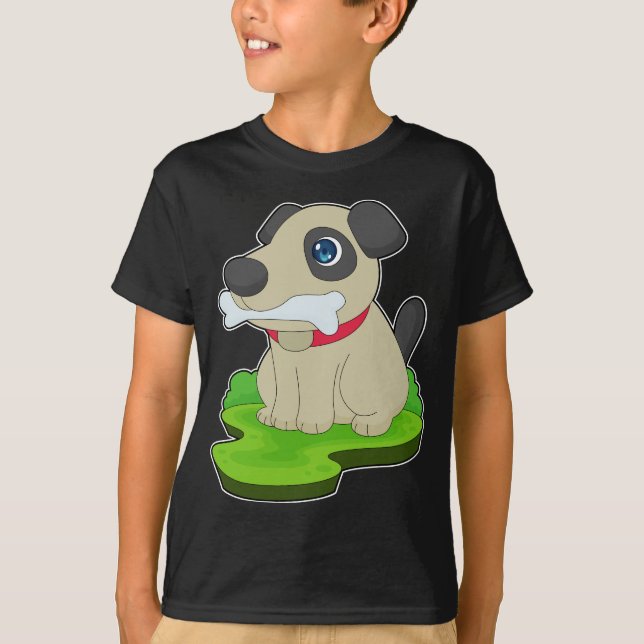 Camiseta Hueso de perro (Anverso)