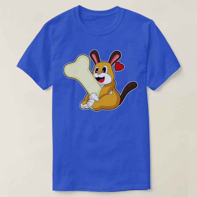 Camiseta Hueso de perro (Diseño del anverso)