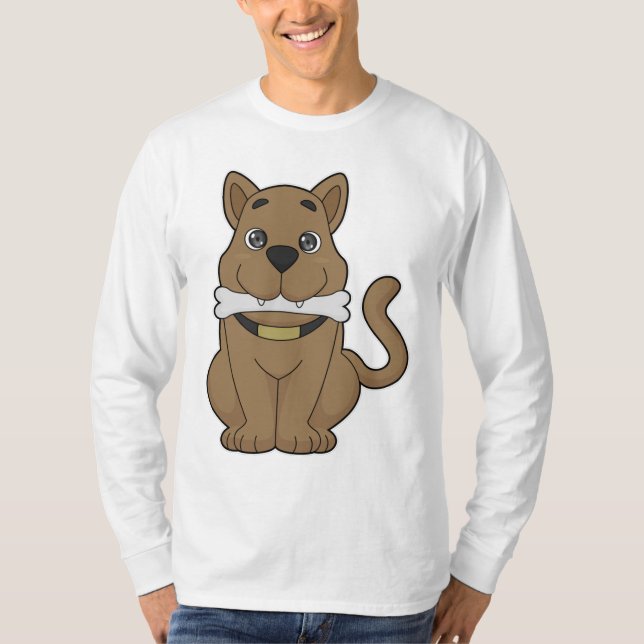Camiseta Hueso de perro (Anverso)