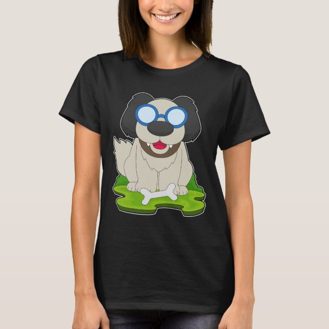 Camiseta Hueso de perro (Anverso)