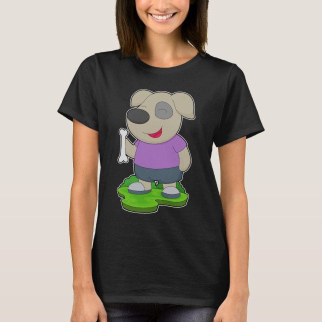 Camiseta Hueso de perro (Anverso)