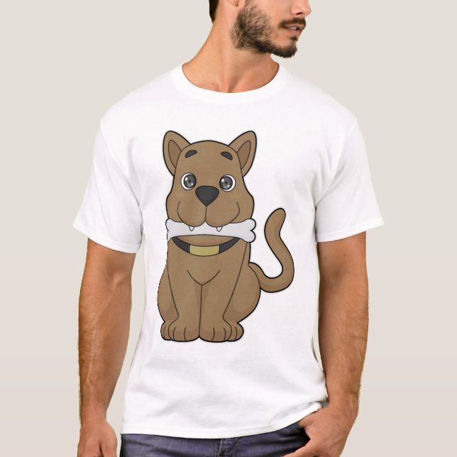 Camiseta Hueso de perro (Anverso)