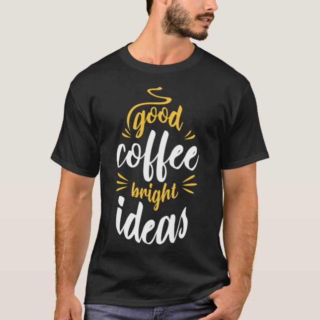 Camiseta hueso fresco de café (Anverso)