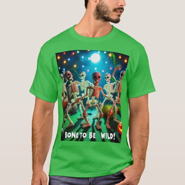 Camiseta Hueso salvaje (Anverso)