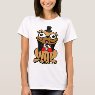 Camiseta "Hueso" Vivant Pug Perro