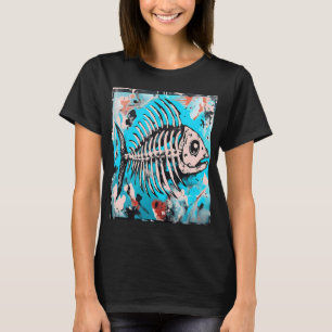 Camiseta Huesos abstractos