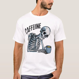 Camiseta Huesos de café