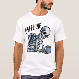 Camiseta Huesos de café