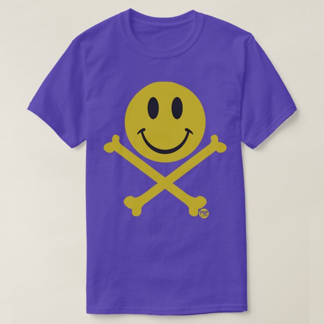 CAMISETA HUESOS DE CRUZ PEQUEÑOS (Diseño del anverso)