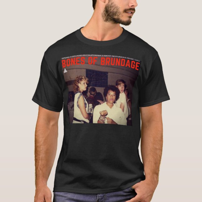 Camiseta Huesos de la película Merch de Brundage: 01 (Anverso)