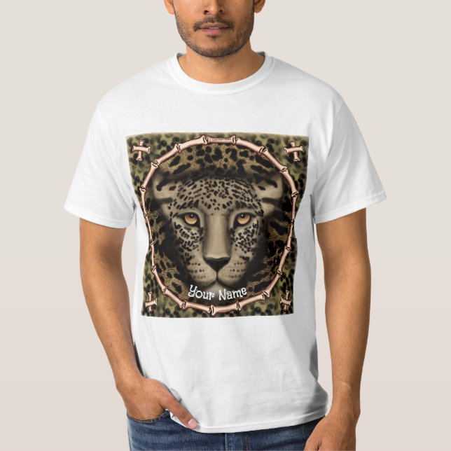 Camiseta Huesos de Leopardo  (Anverso)
