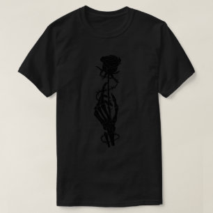 Camiseta Huesos de terciopelo