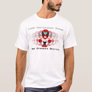 Camiseta Huesos No-Quebrados, bebidas espirituosas