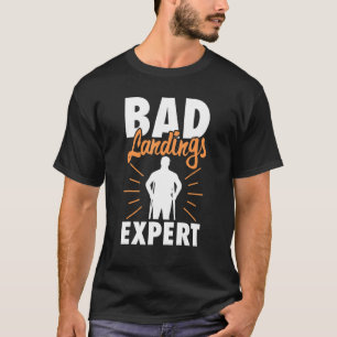 Camiseta Huesos rotos aterrizajes malos experto
