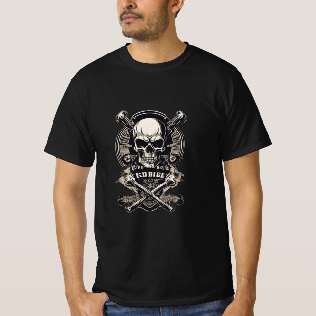 Camiseta Huesos Skull 'n' (Anverso)