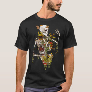 Camiseta Huesos Y Botánica