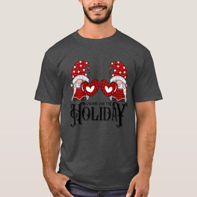 Camiseta Huéspedes vacacionales, pareja romántica (Anverso)